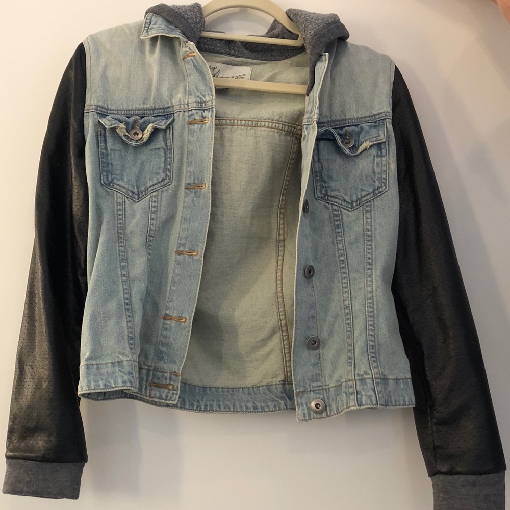 Vintage Havana Demin/Leather Jacket